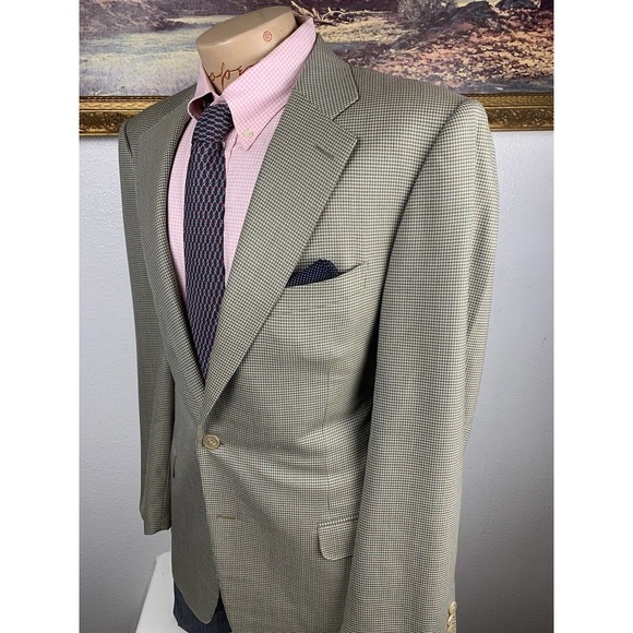 44R Ermenegildo Zegna 15 Milmil 15 Peppermint Sport Coat - Picture 4 of 12